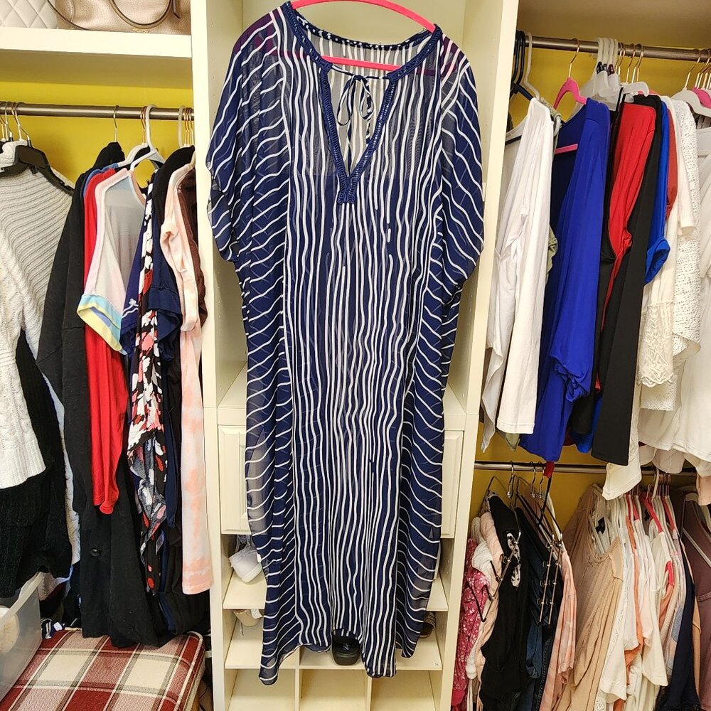 Blue Beach Cover-up